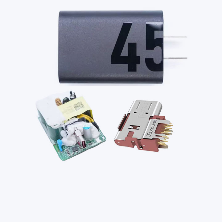 The TYPE-C14P side - inserted female soc