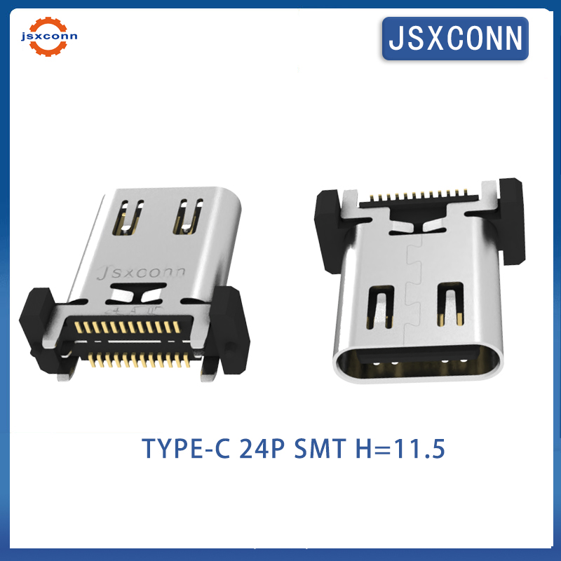 Type-c 24Pin Vertical 180° SMT