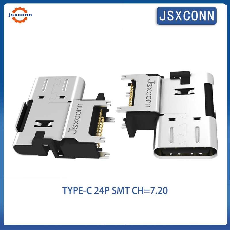 USB Type C Side standing SMT T