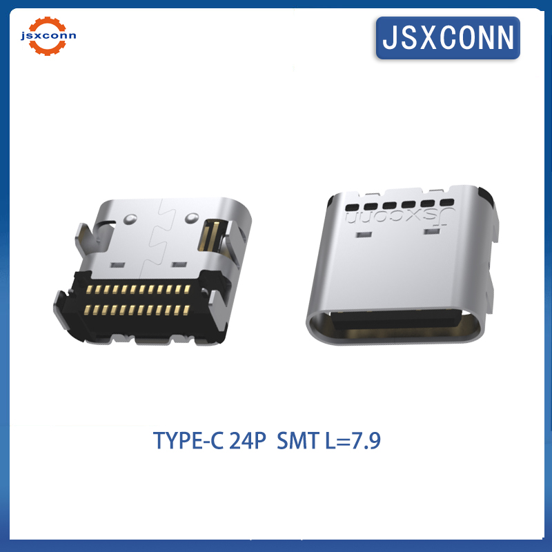 USB Type C 24Pin L 7.9 SMT boa