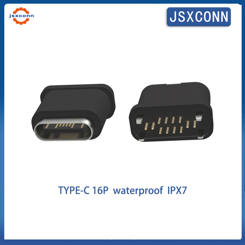 TYPE-C 16Pin DIP H= 10.2mm Wat