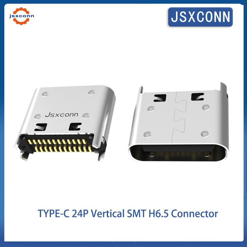 TYPE-C 24P Vertical SMT Connec