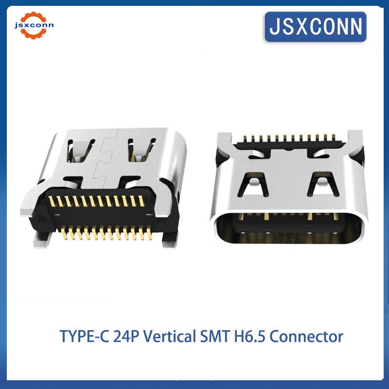 TYPE-C-24P-Vertical-SMT-Connec
