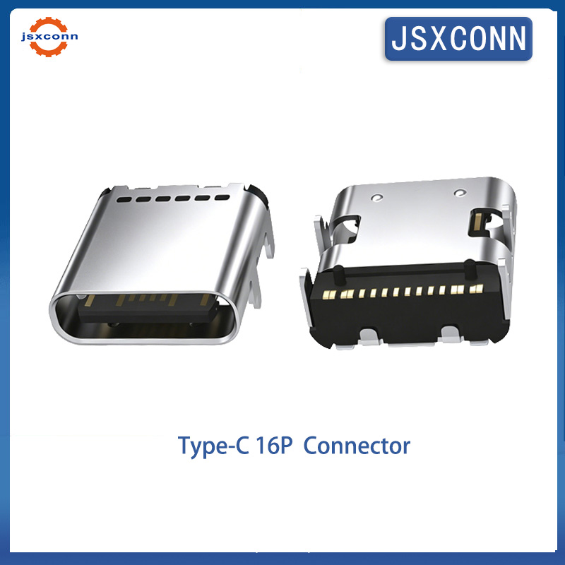 USB Type-C 16Pin Female Recept