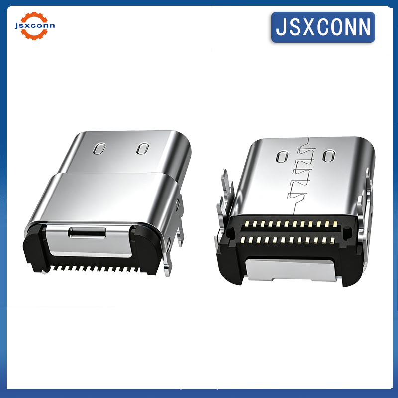 Panel Mount 24Pin USB-C Connec